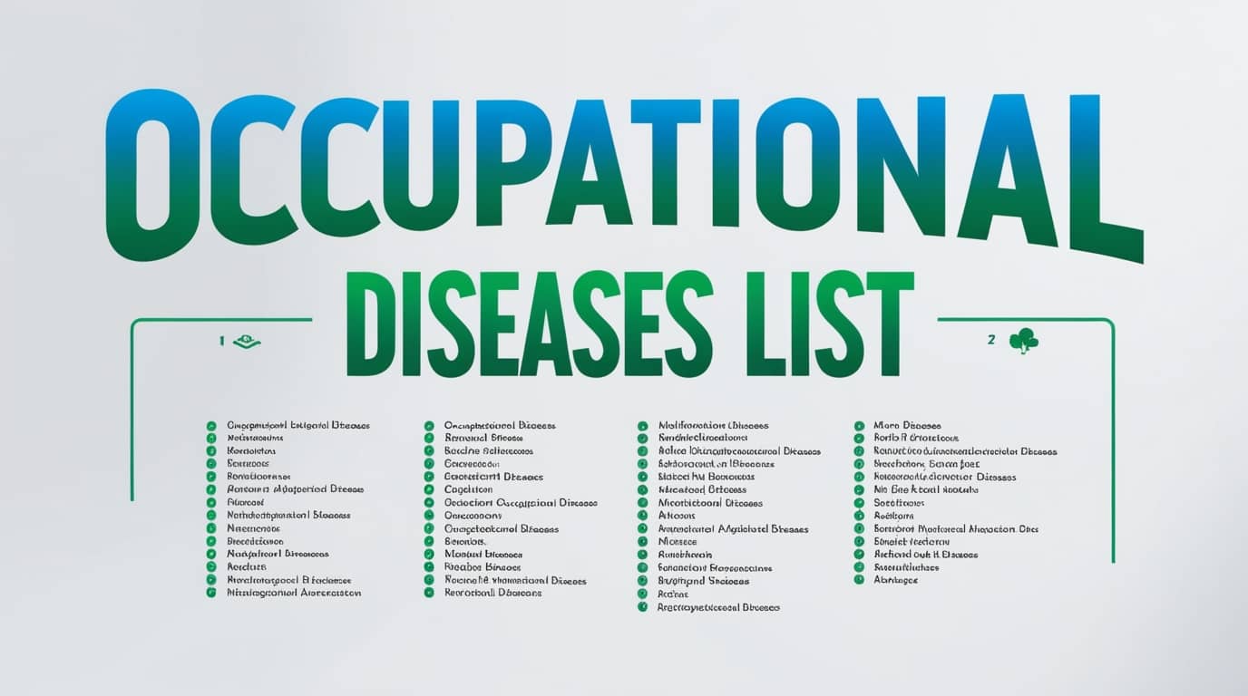 Occupational Diseases List