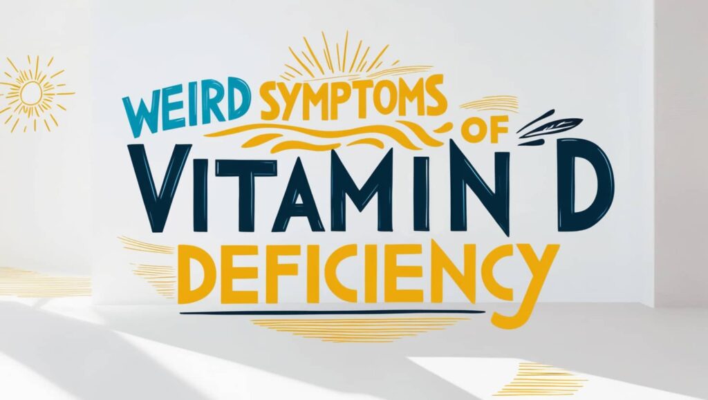 Weird Symptoms of Vitamin D Deficiency