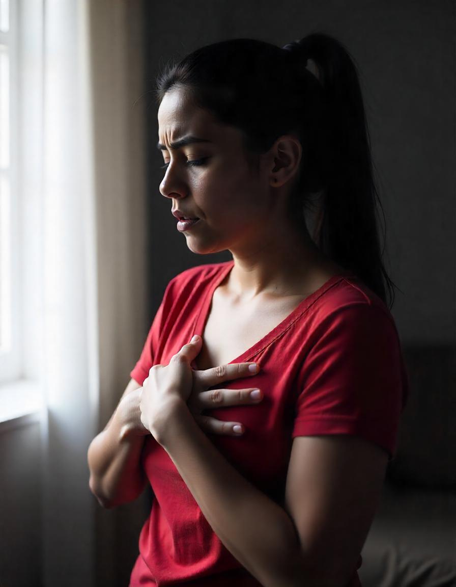 What Causes Pain in Middle of Chest Between Breasts