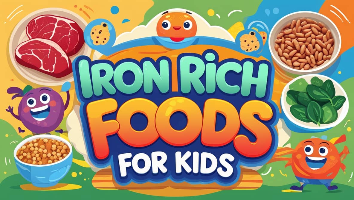 iron rich foods for kids are essential for healthy growth