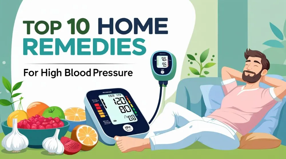 Home remedies for high blood pressure