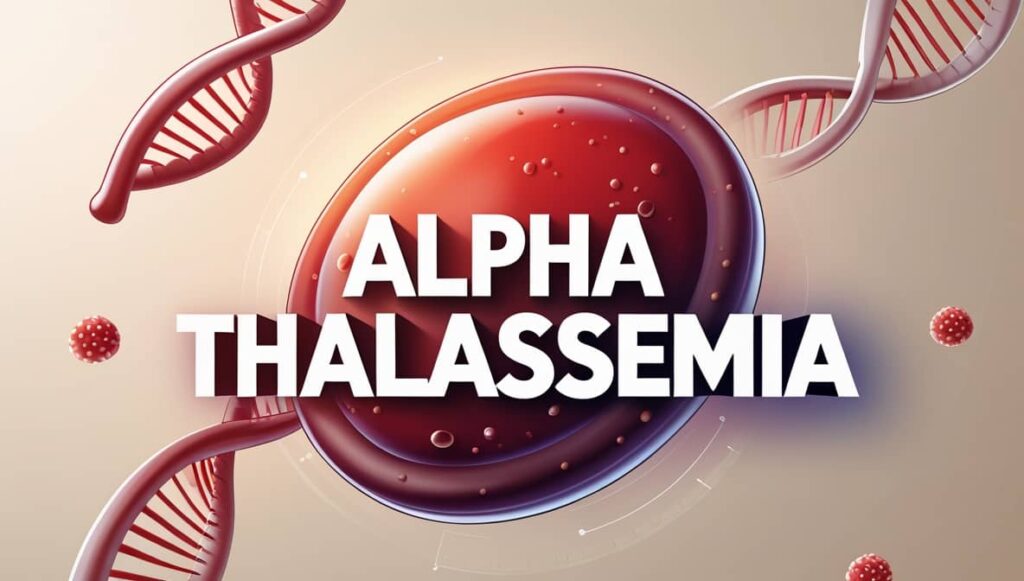 alpha thalassemia symptoms and managment.